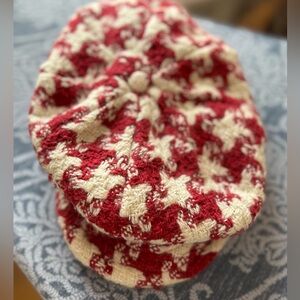 Vera Bradley Houndstooth hat. *Vintage*